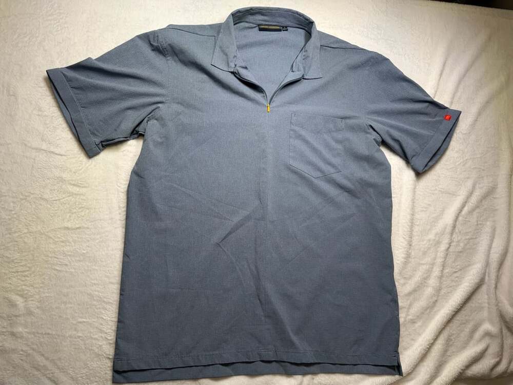 Apparel Collection McDonald's Employee Polo Size L Blue Uniform MC1320